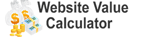 0 300x75px Website Value Calculator